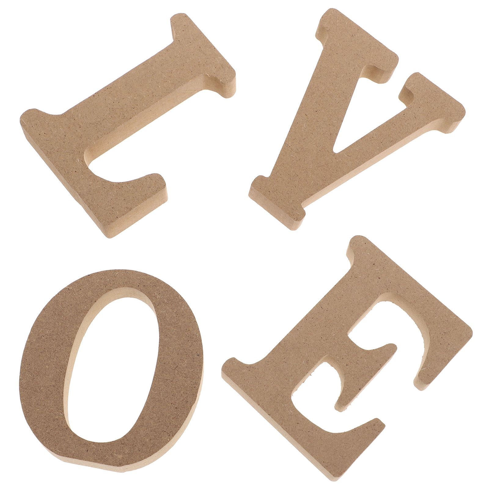 Wooden Letter Sign - 1Set Wood Love Sign Wooden Letters