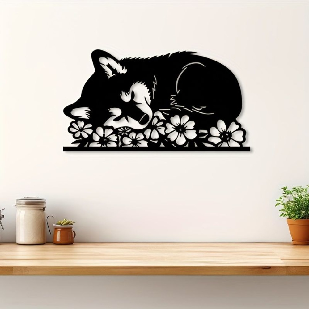 Home Decor Wall Panels - Shiba Inu Metal Wall Art Rustproof