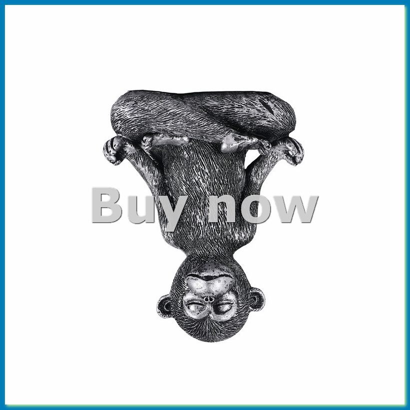 Home Decor Statue - Meditating Monkey Statue Resin Yoga Buddha