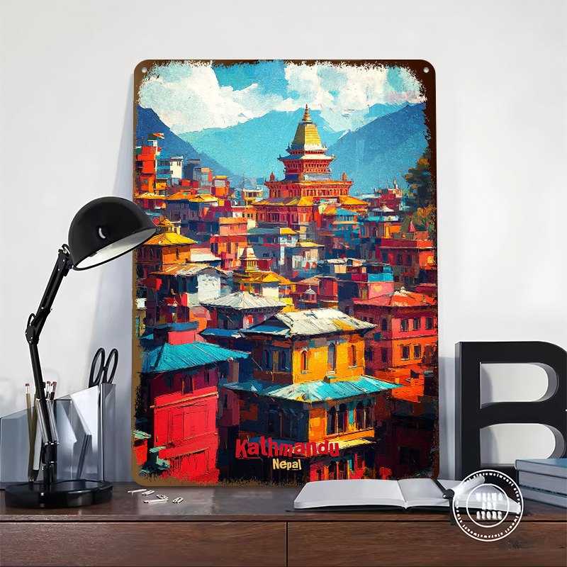 Kathmandu Art 3D Printed Textu - Home Decor Kathmandu ulasan dan harga