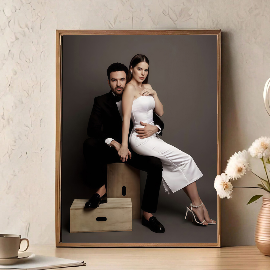 Custom Print Canvas Poster Ani - Canvas Painting ulasan dan harga