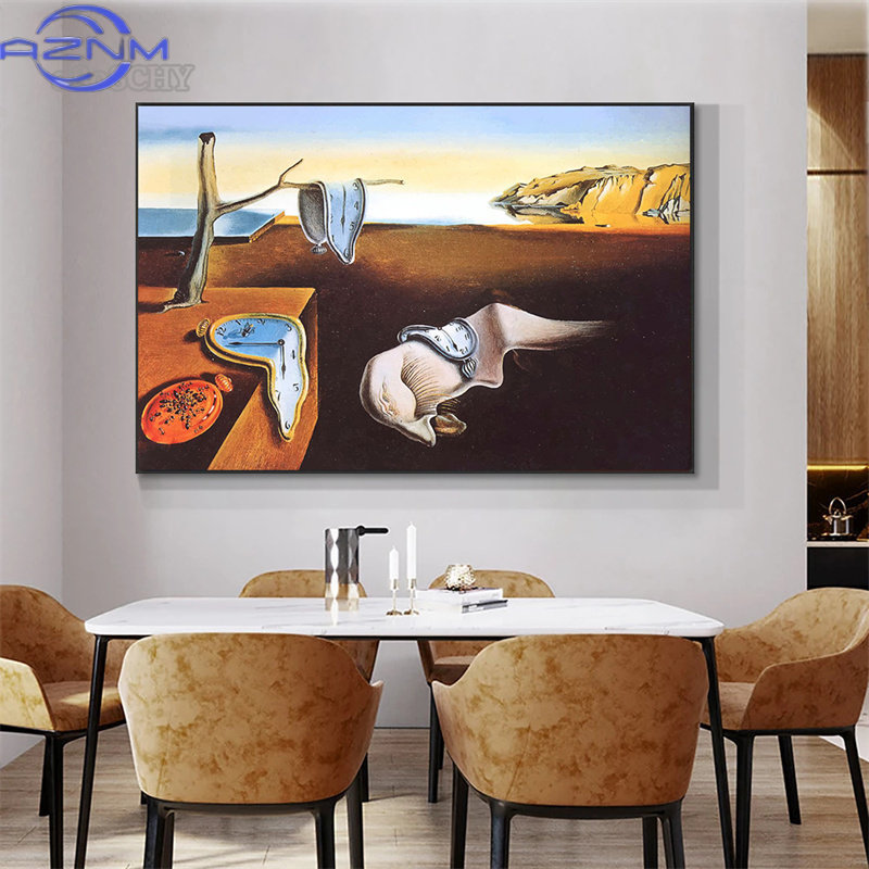 Famous Artist Salvador Dali,Va - Watercolor Poster Print ulasan dan harga