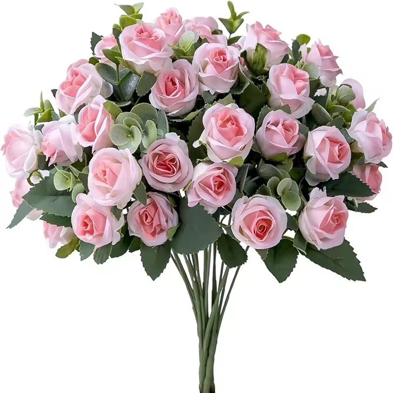1/3pcs Artificial Flowers Vase - Home Decor Ai ulasan dan harga
