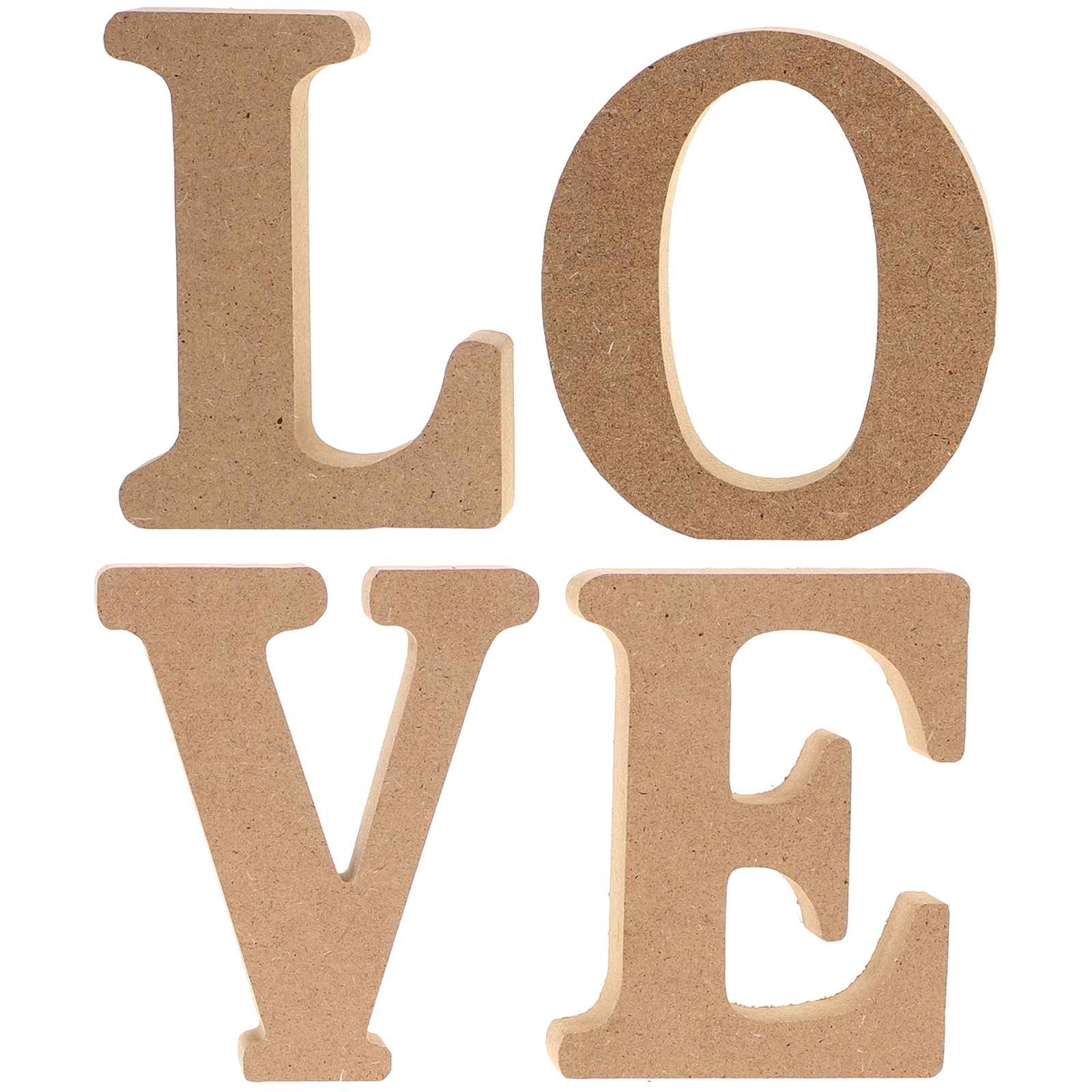 1Set Wood Love Sign Wooden Let - Wooden Letter Sign ulasan dan harga