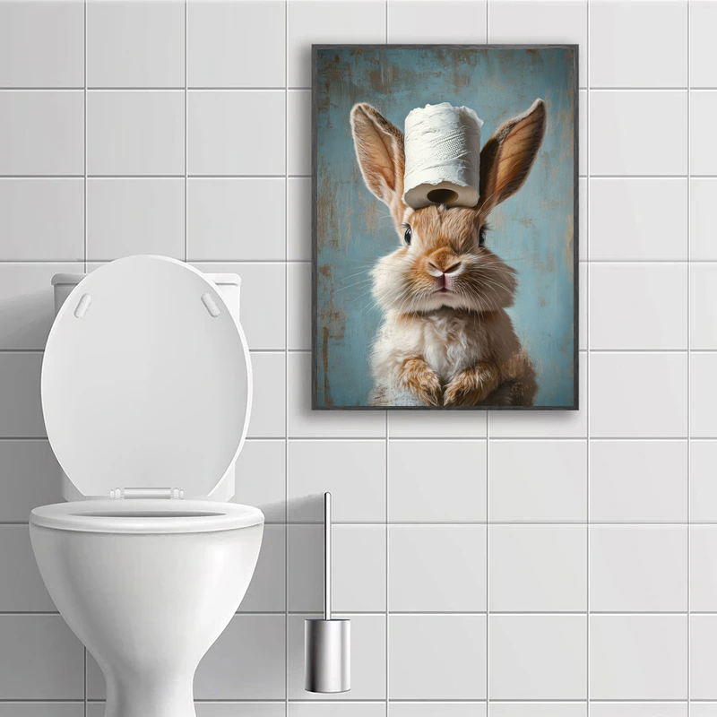 Cartoon Cute Funny Animals wit - Home Decor Scrap ulasan dan harga