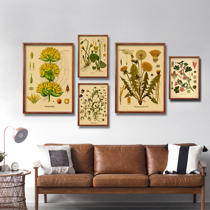 1pc frameless Plant Flower Stu - Home Decor Scrap ulasan dan harga