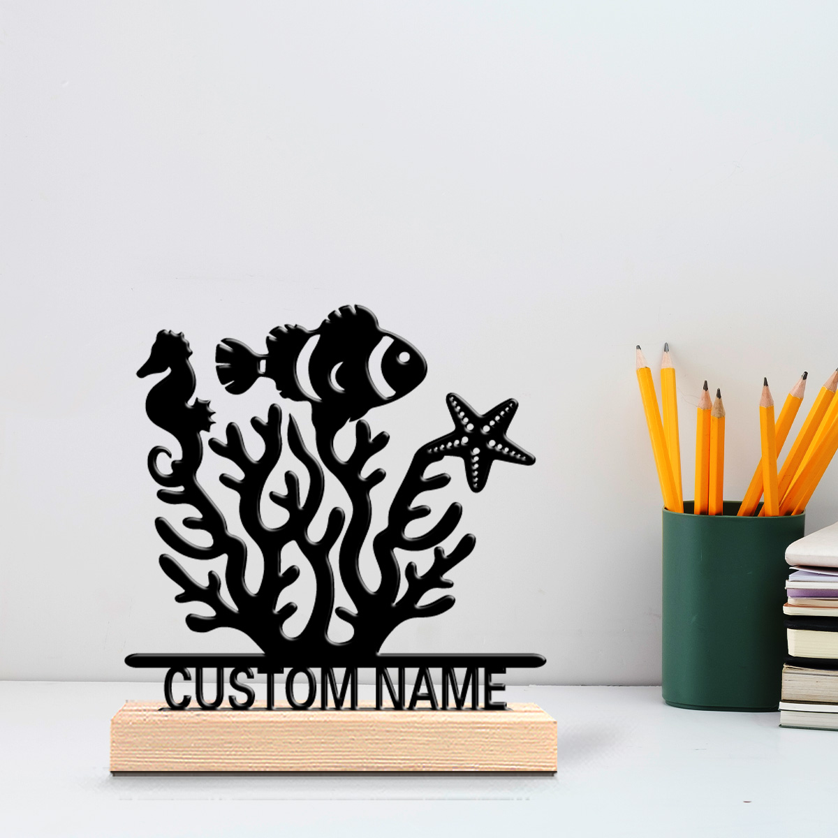 1pc Minimalist Marine life Cus - Home Decor Statue ulasan dan harga