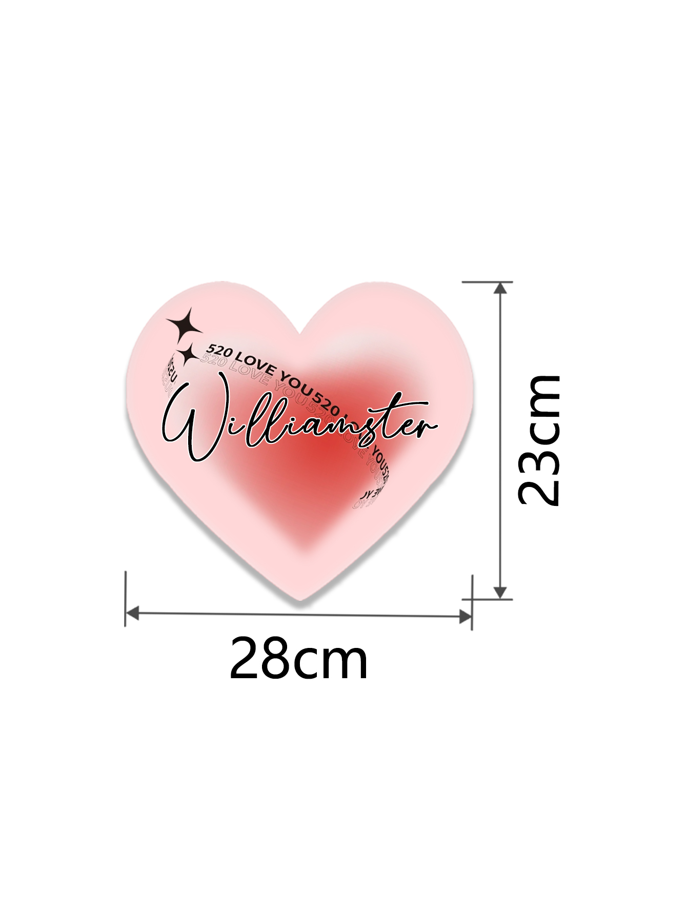 Personalized Text Love Design  - Home Decor Lovely Home ulasan dan harga
