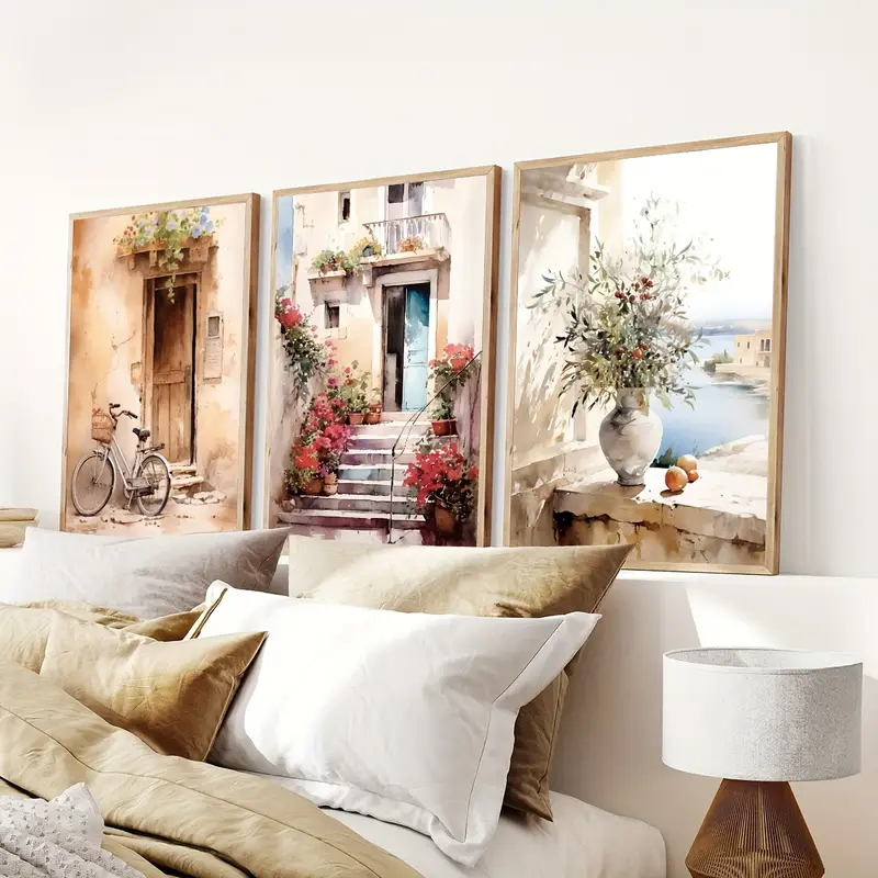 3Pcs/Set Modern Geometric Land - Home Decor Vase ulasan dan harga
