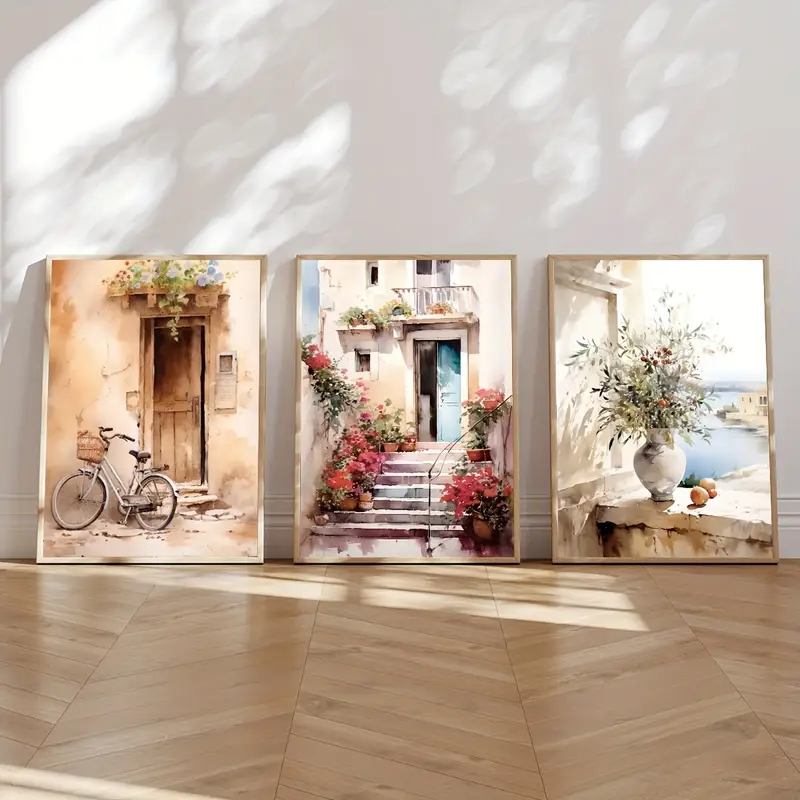 3Pcs/Set Modern Geometric Land - Home Decor Vase ulasan dan harga