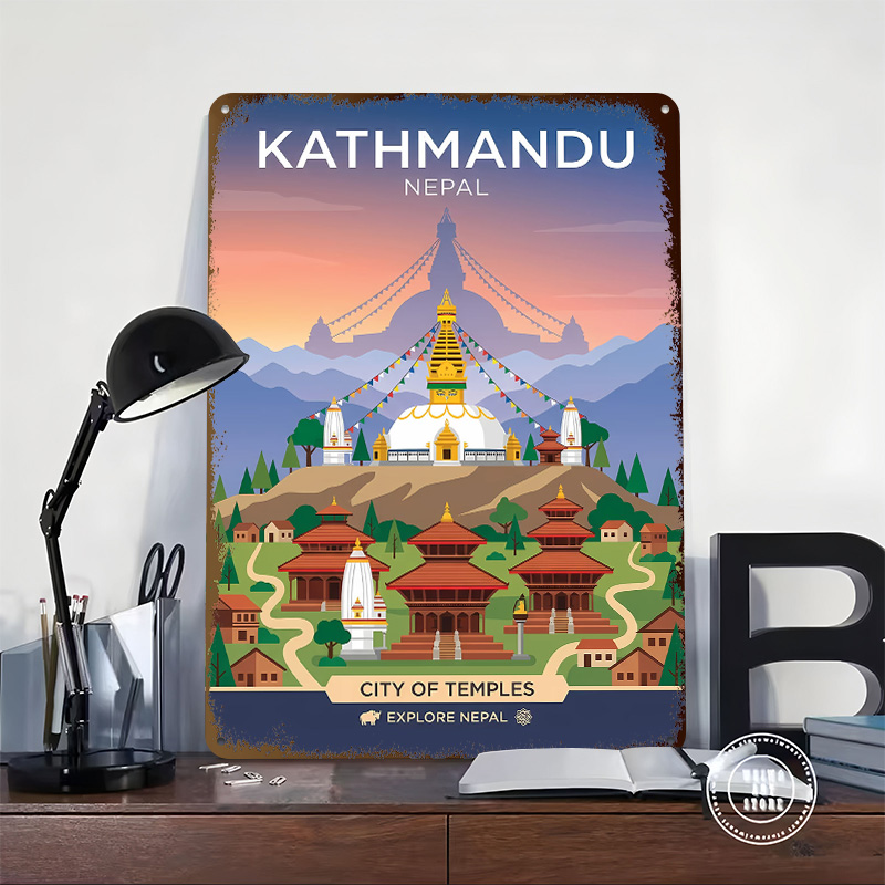 Kathmandu City of Temples Pers - Home Decor Kathmandu ulasan dan harga