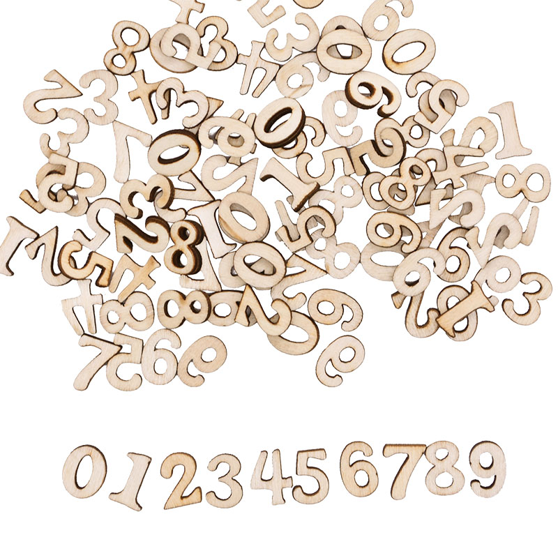 100pcs Letters Wooden Alphabet - Wooden Letter Sign ulasan dan harga