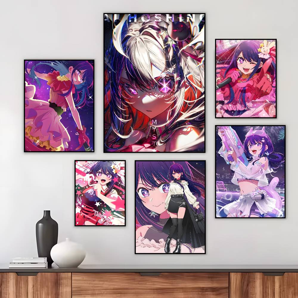 O-Oshi No Ko Hoshino Ai Poster - Home Decor Ai ulasan dan harga