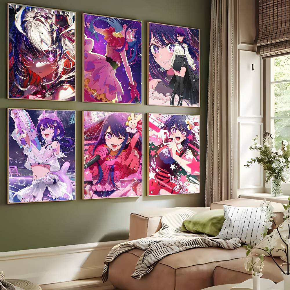 O-Oshi No Ko Hoshino Ai Poster - Home Decor Ai ulasan dan harga