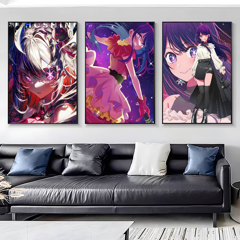 O-Oshi No Ko Hoshino Ai Poster - Home Decor Ai ulasan dan harga