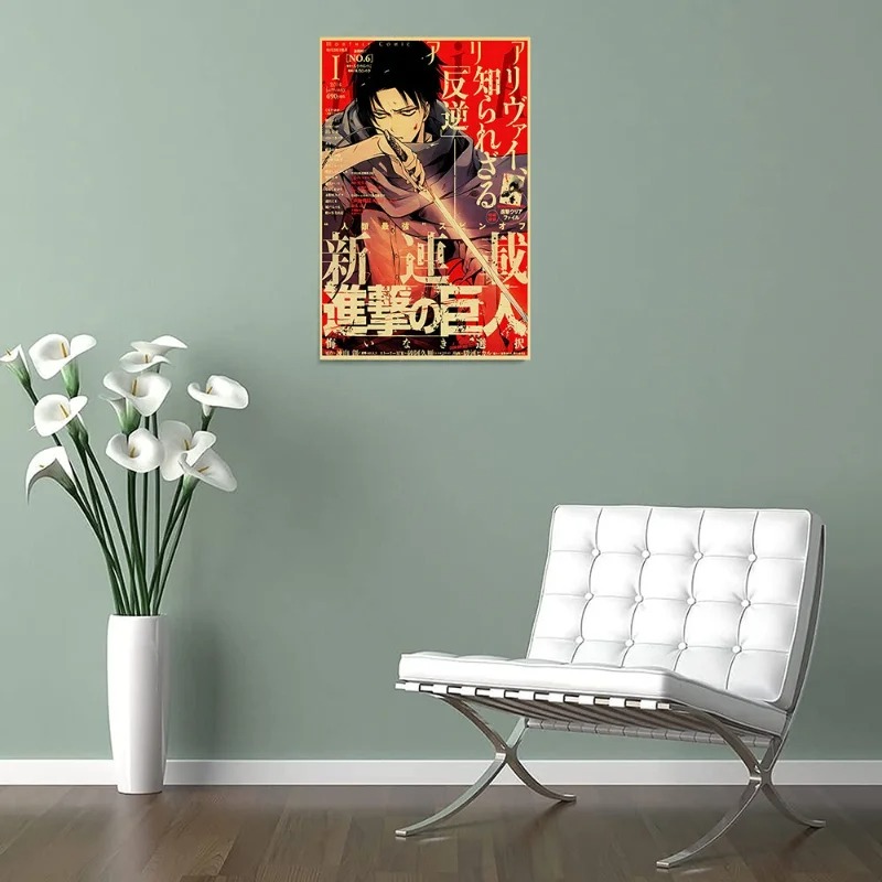Vintage Anime Movie Kraft Pape - Home Decor Scrap ulasan dan harga