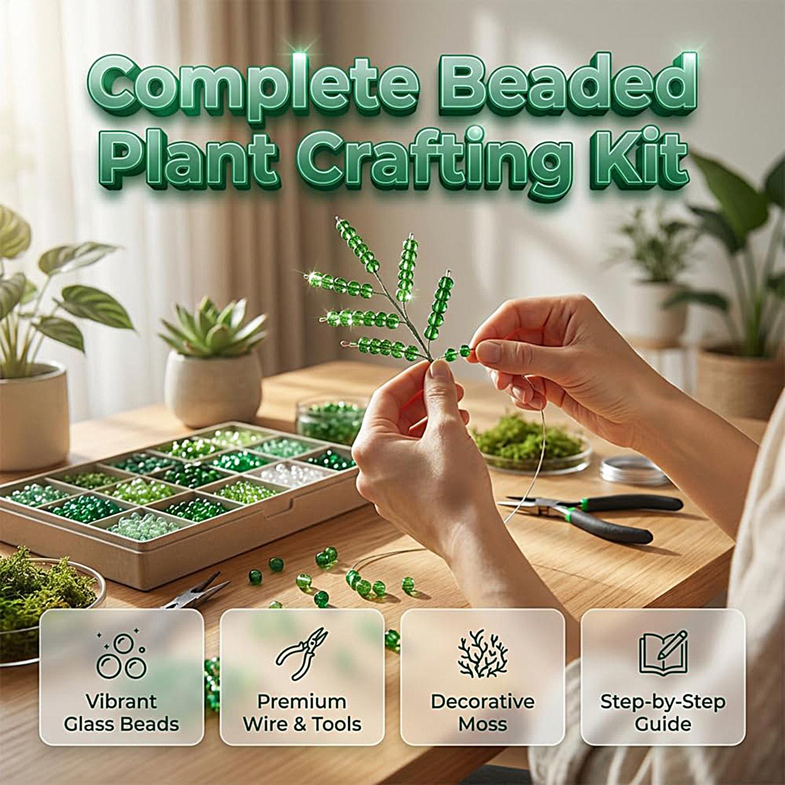 5500 Pcs Beaded Plant Kit Hand - Home Decor Scrap ulasan dan harga