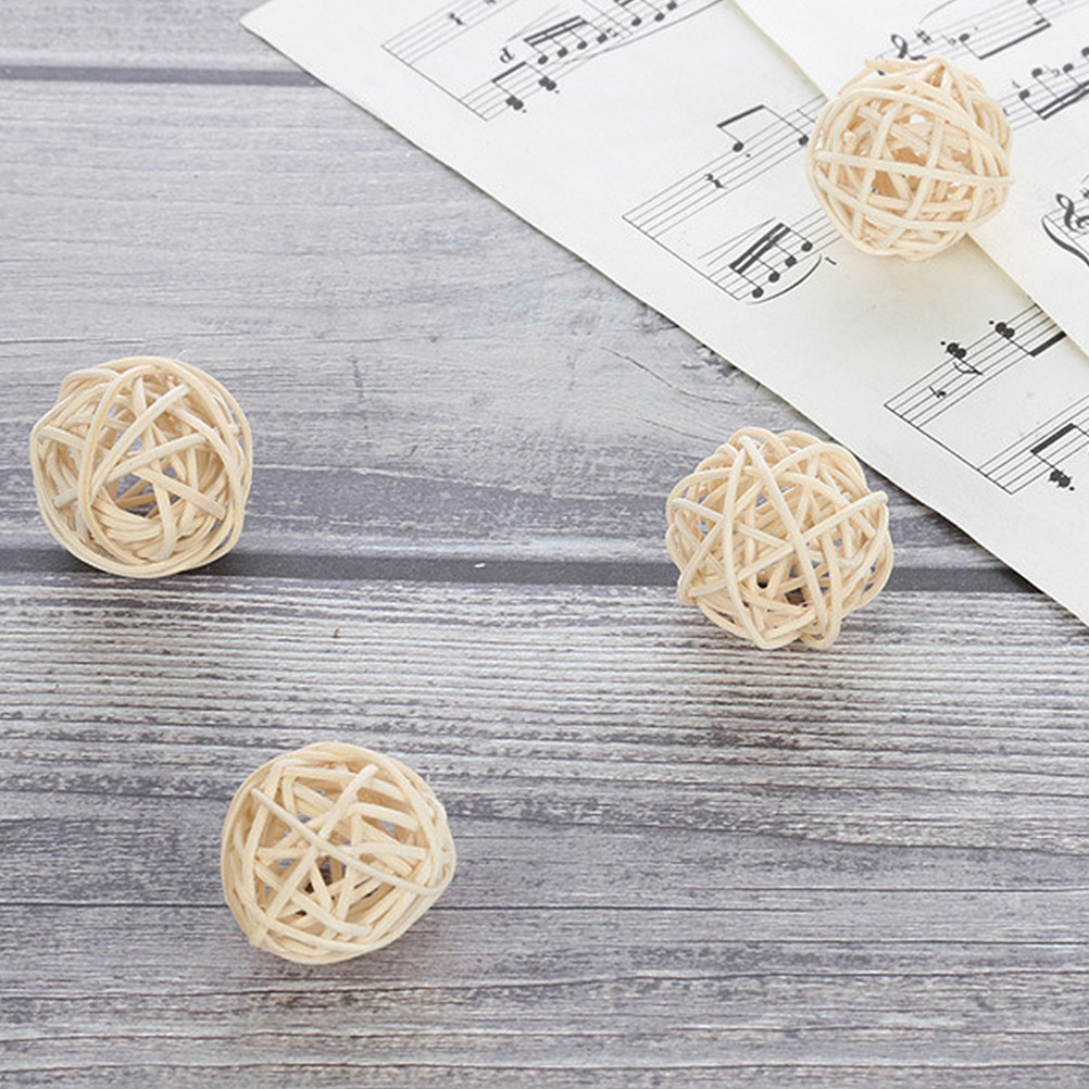 20Pcs Aromatherapy Rattan Ball - Home Decor Vase ulasan dan harga
