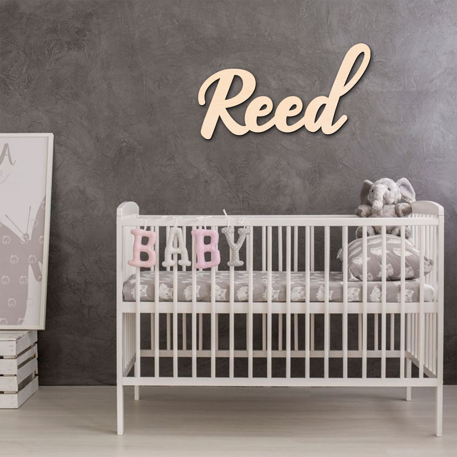1pc personalized wooden surnam - Home Decor Inspo ulasan dan harga