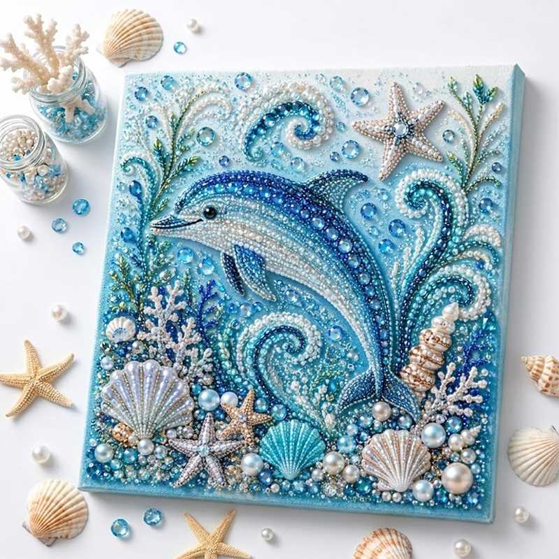 Ocean Theme Pearl Art DIY Kit  - Home Decor Etsy ulasan dan harga