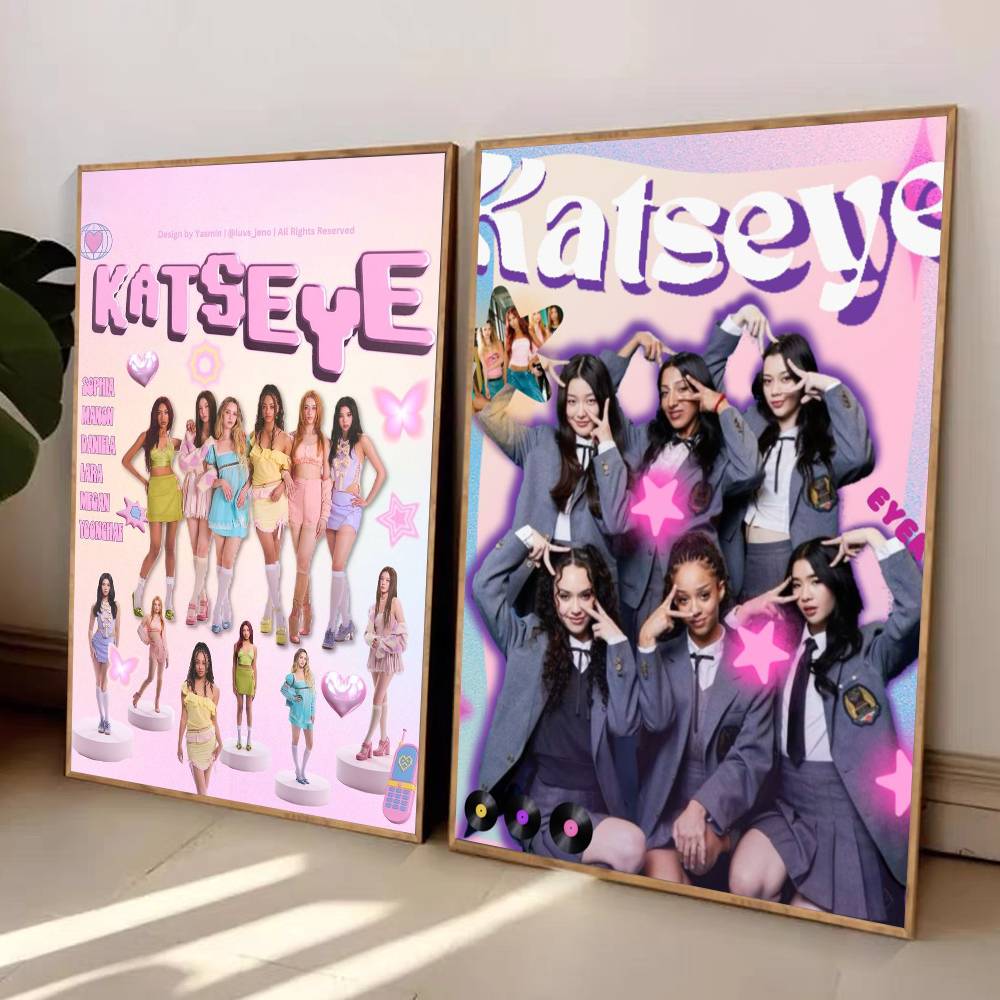 Korea kpop band K-Katseye Post - Home Decor Korea ulasan dan harga