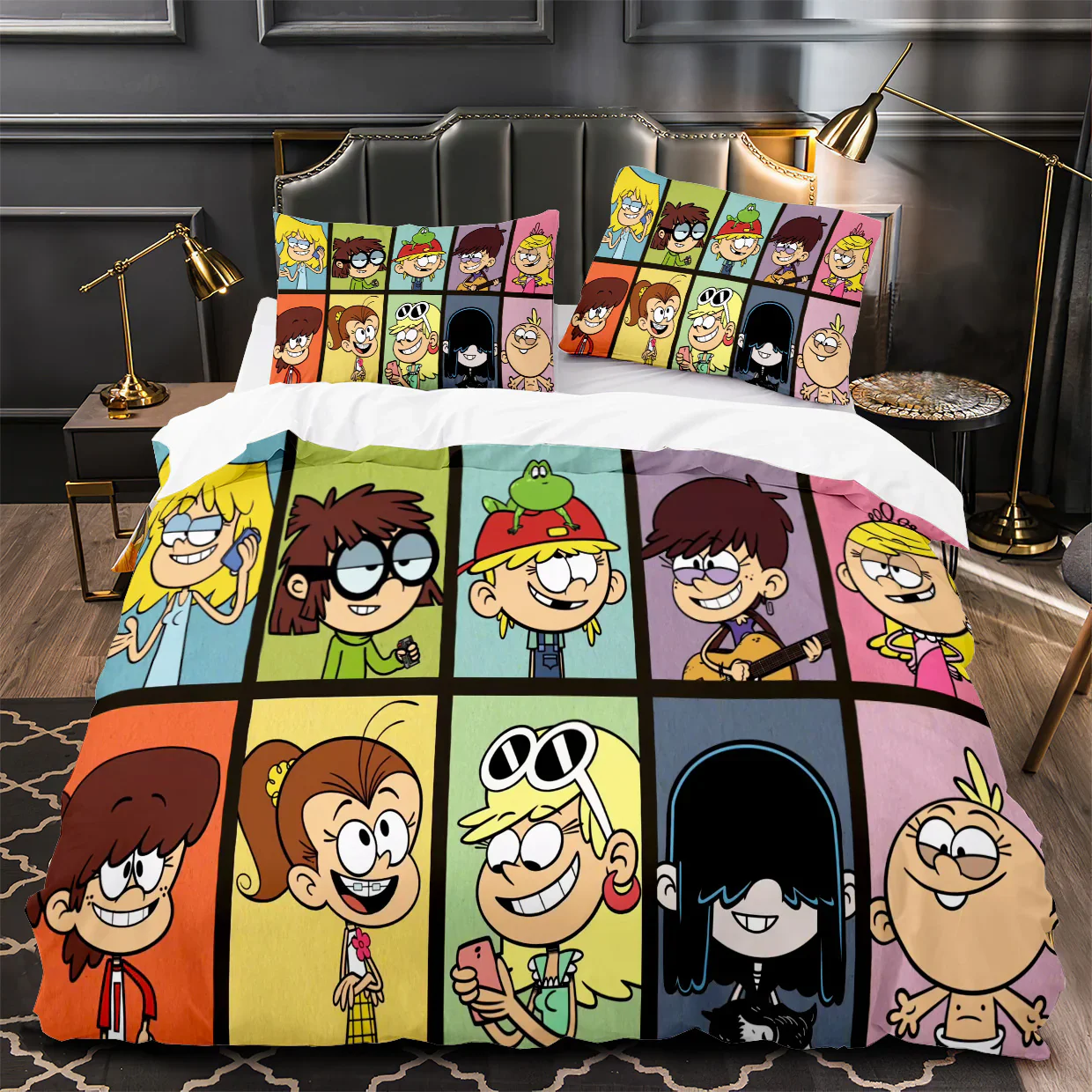 Cartoon Loud House 3D Printed  - Home Decor Etsy ulasan dan harga