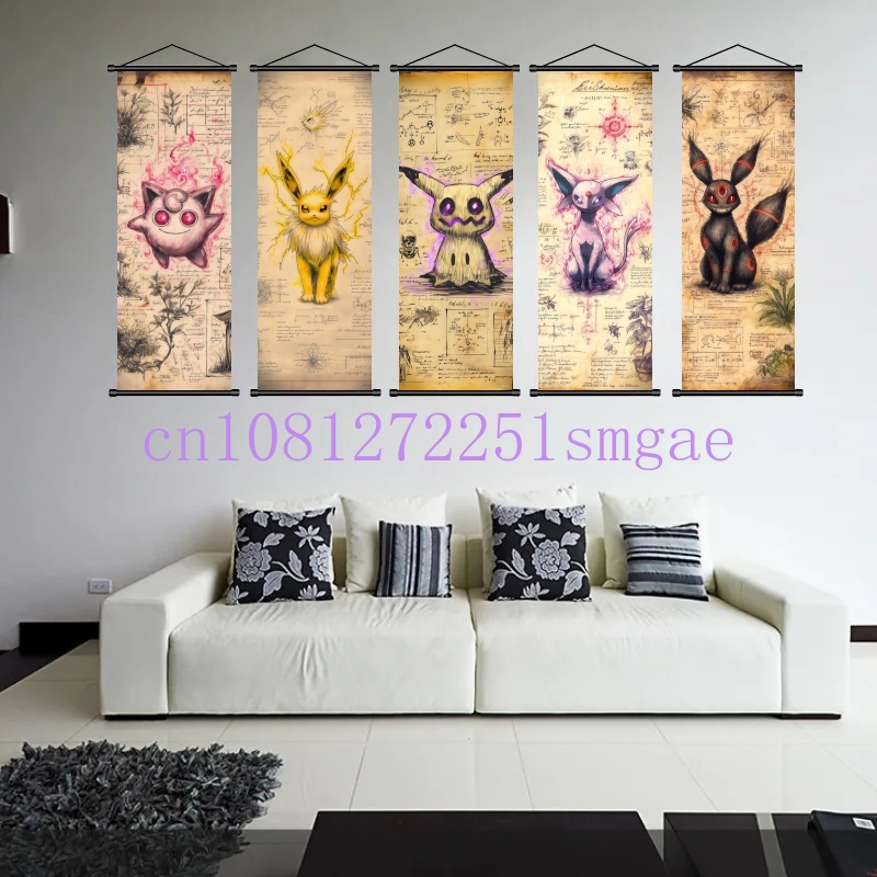 Pokemon Retro Charizard Bulbas - Canvas Painting ulasan dan harga