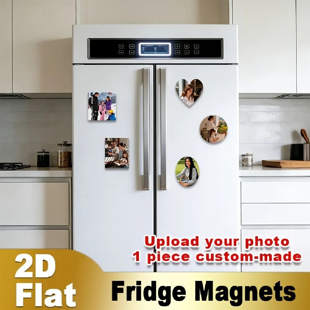 Custom Photo Fridge Magnet 2D  - Home Decor Inspo ulasan dan harga
