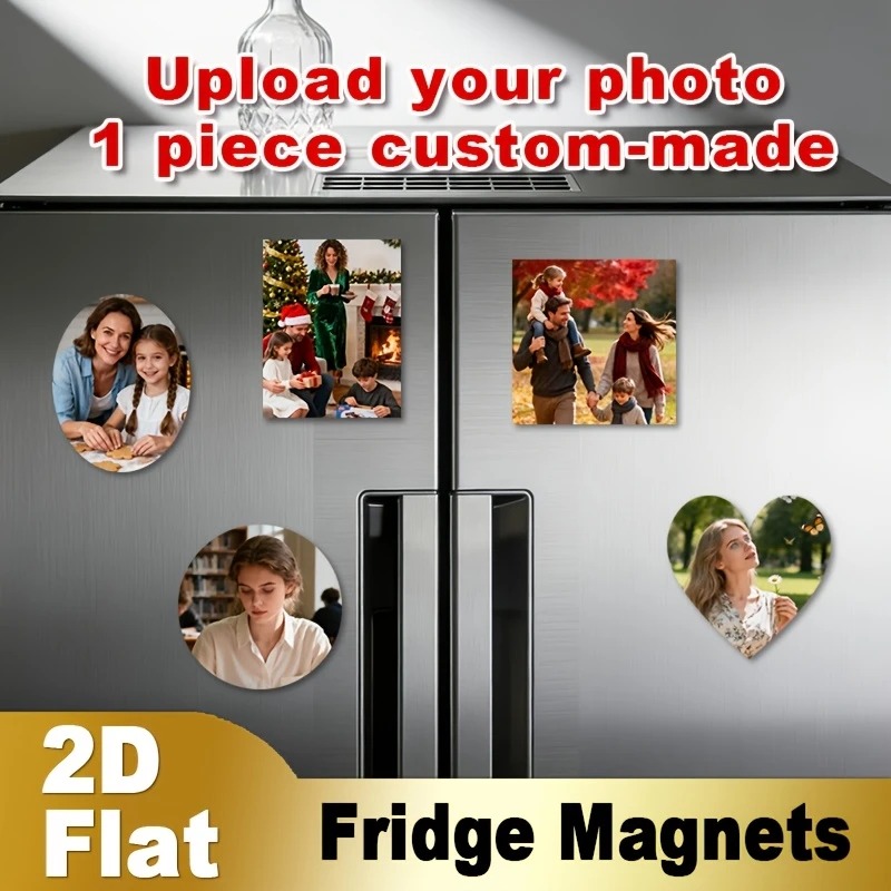 Custom Photo Fridge Magnet 2D  - Home Decor Inspo ulasan dan harga