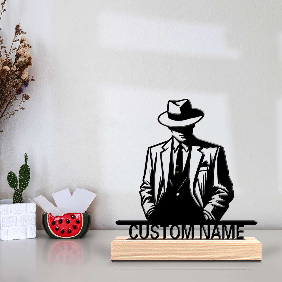 1pc Creative suit boy Customiz - Home Decor Statue ulasan dan harga