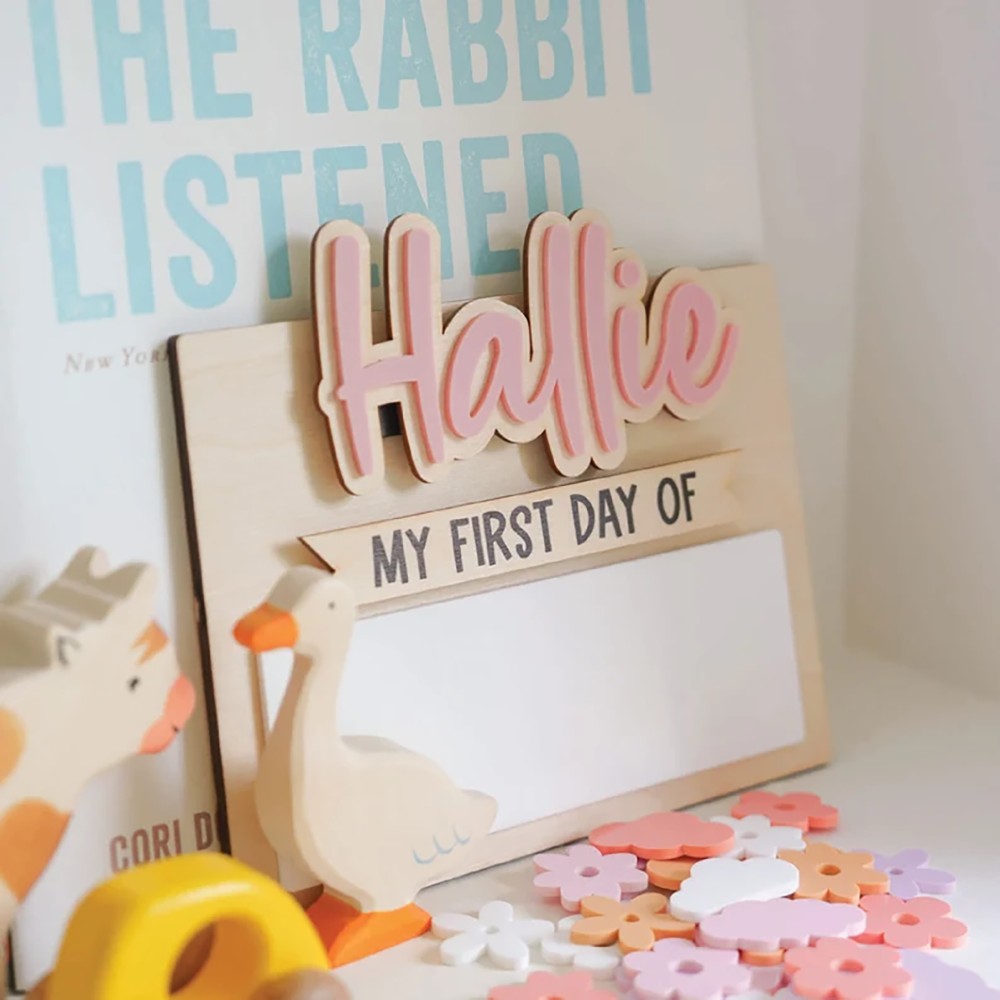 1Pc Custom First and Last Day  - Home Decor Inspo ulasan dan harga