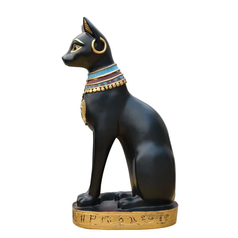 Cat Statue Ornament Egyptian C - Home Decor Egypt ulasan dan harga