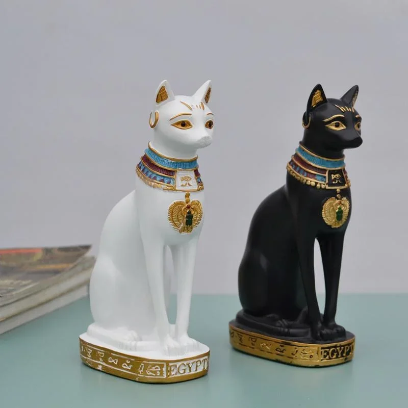 Cat Statue Ornament Egyptian C - Home Decor Egypt ulasan dan harga