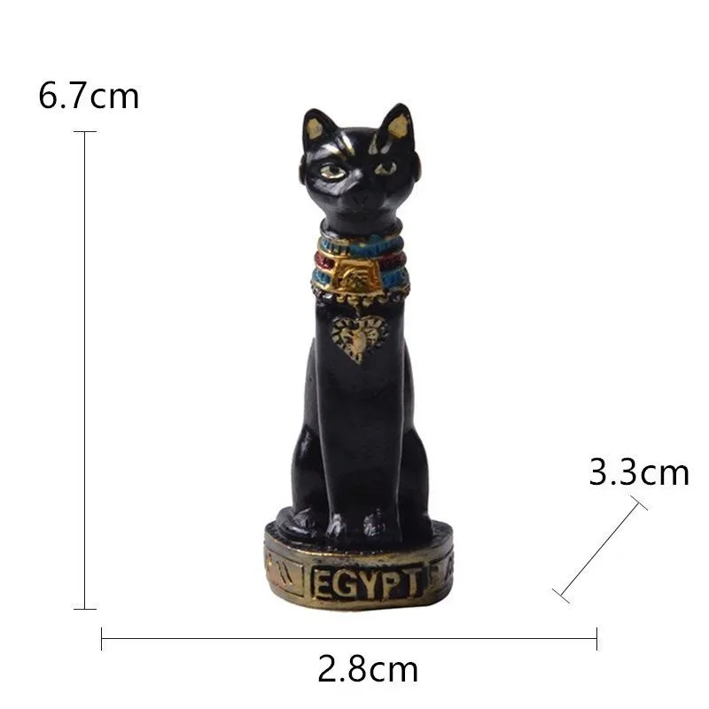 Cat Statue Ornament Egyptian C - Home Decor Egypt ulasan dan harga