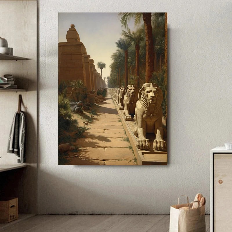 Ancient Egypt Landscape Great  - Home Decor Egypt ulasan dan harga