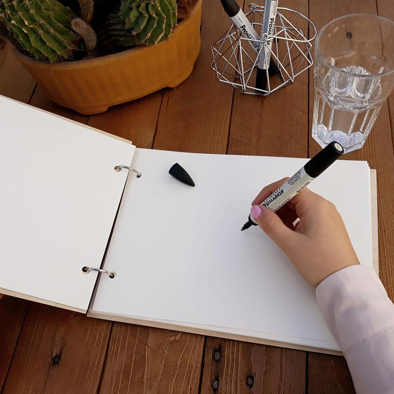 Personalized Wedding Guestbook - Wooden Letter Sign ulasan dan harga