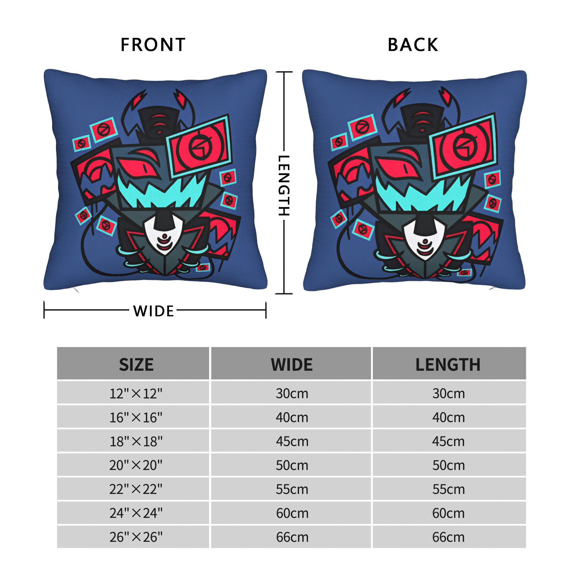 Pillow Cover Hazbins Hoteling  - Home Decor Solo ulasan dan harga
