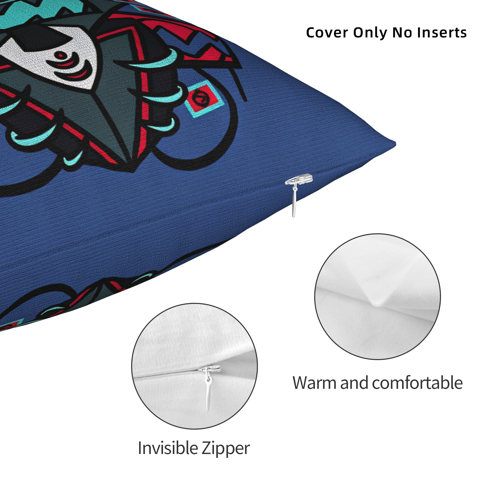Pillow Cover Hazbins Hoteling  - Home Decor Solo ulasan dan harga