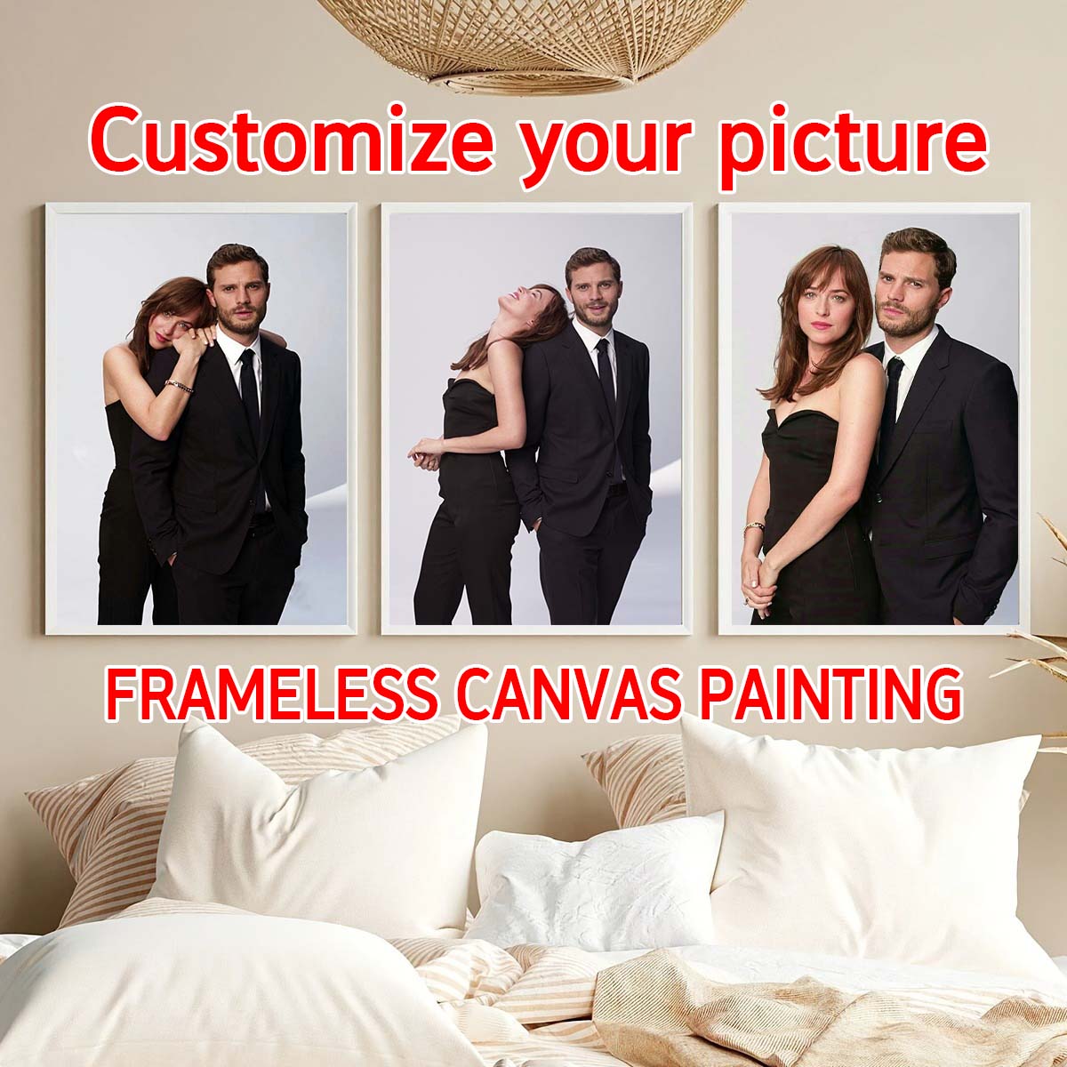 Custom Print Canvas Painting F - Canvas Painting ulasan dan harga