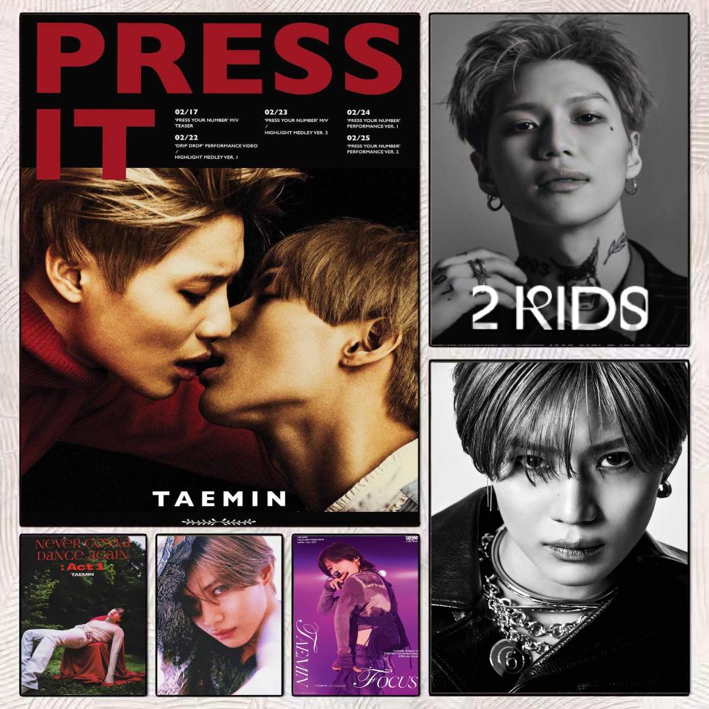 K-Pop Solo Artist T-Taemin Pos - Home Decor Solo ulasan dan harga
