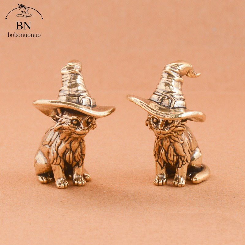 Cute Sorcerer Cat Small Statue - Home Decor Korea ulasan dan harga