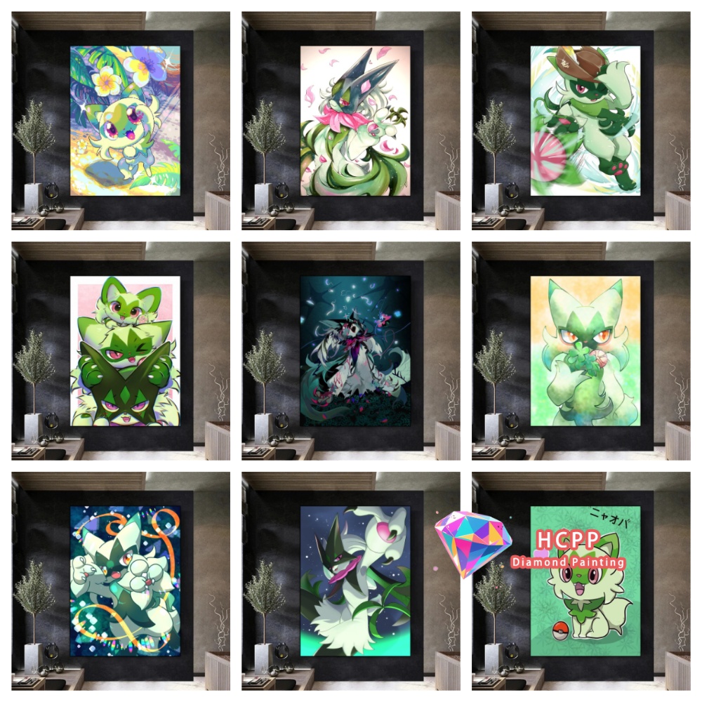 Pikachu Floragato Sprigatito M - Home Decor Korea ulasan dan harga