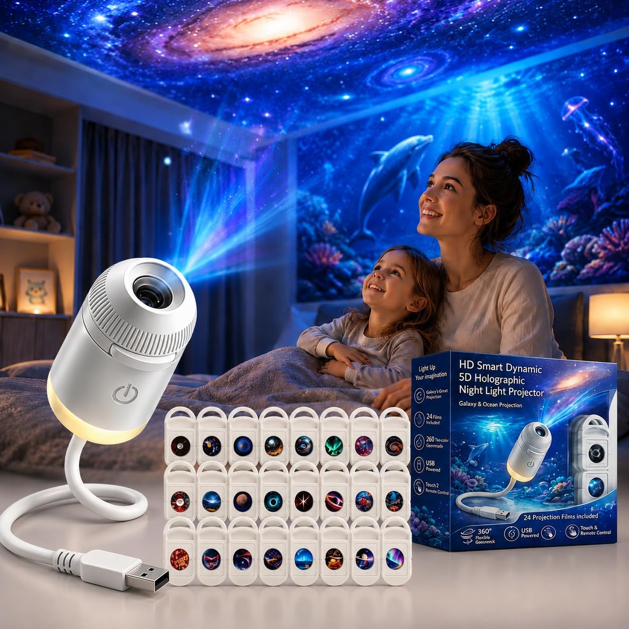 HD Smart Dynamic 5D Holographi - Home Decor Inspo ulasan dan harga
