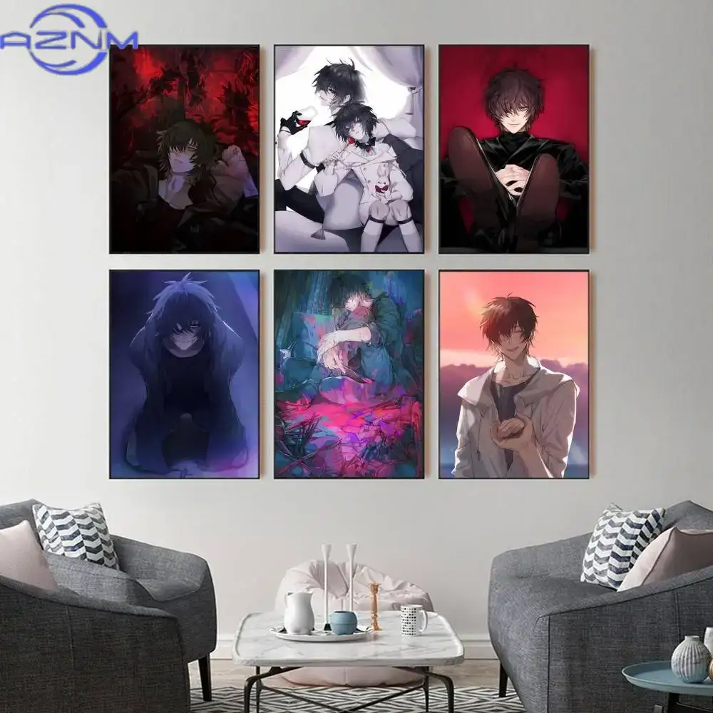T-Towa Slow Damage Fancy wall  - Watercolor Poster Print ulasan dan harga