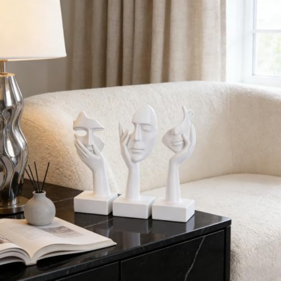 Thinker Large Statue Set - Art - Home Decor Statue ulasan dan harga