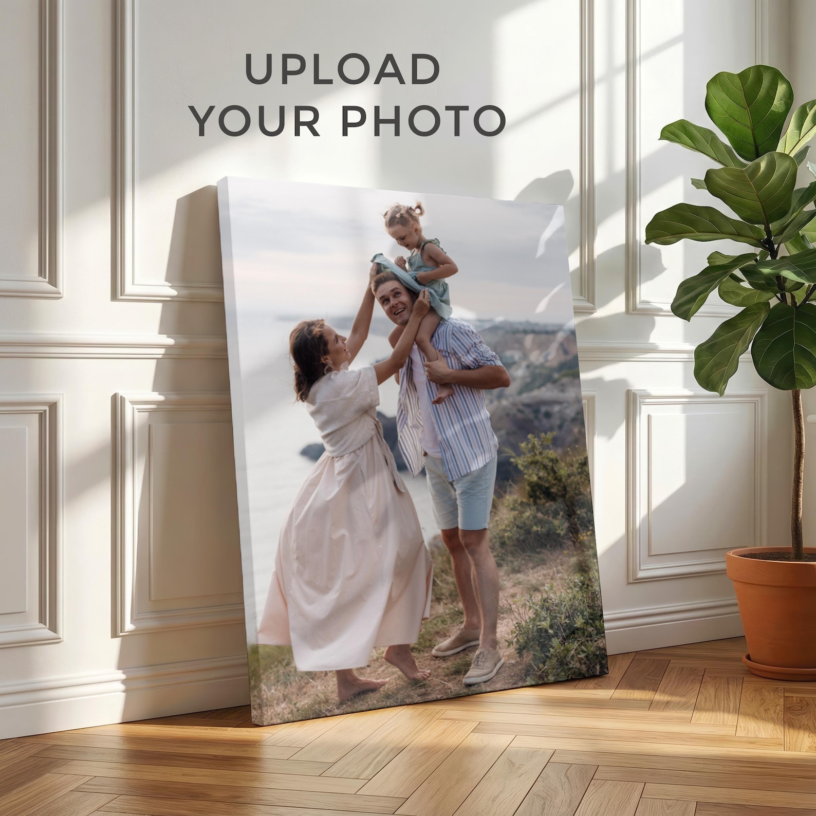 Personalized Photo Canvas, Cus - Home Decor Inspo ulasan dan harga