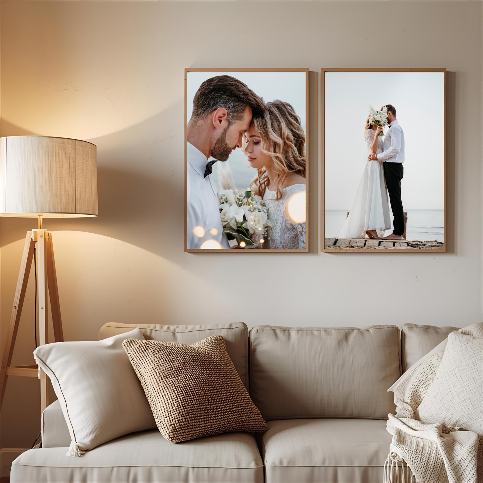 Personalized Photo Canvas, Cus - Home Decor Inspo ulasan dan harga
