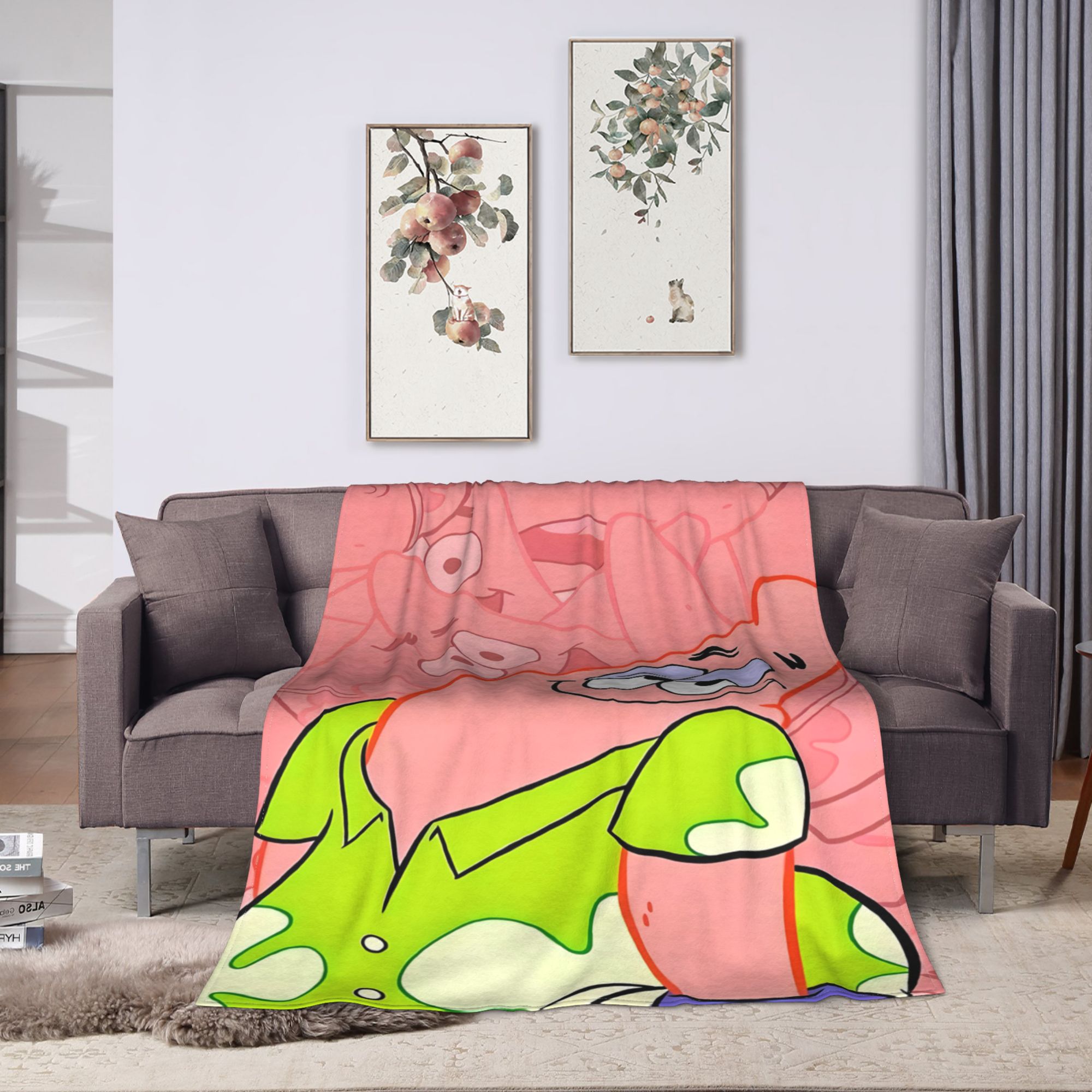 SpongeBobs Soft Pink Solo Patr - Home Decor Solo ulasan dan harga
