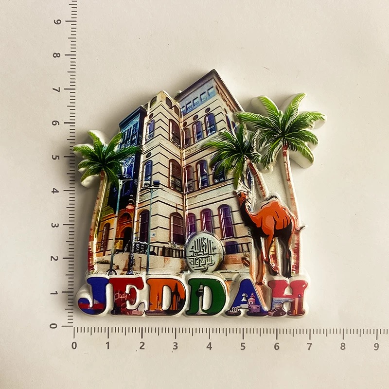 Saudi Arabia City Fridge Magne - Home Decor Jeddah ulasan dan harga