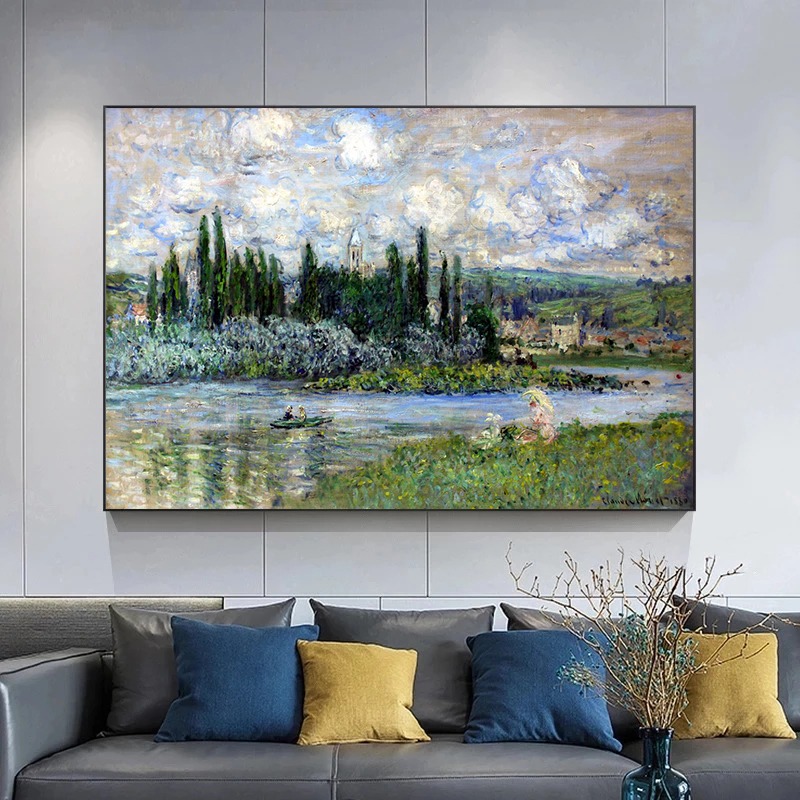 Art Canvas Paintings Famous Im - Watercolor Poster Print ulasan dan harga